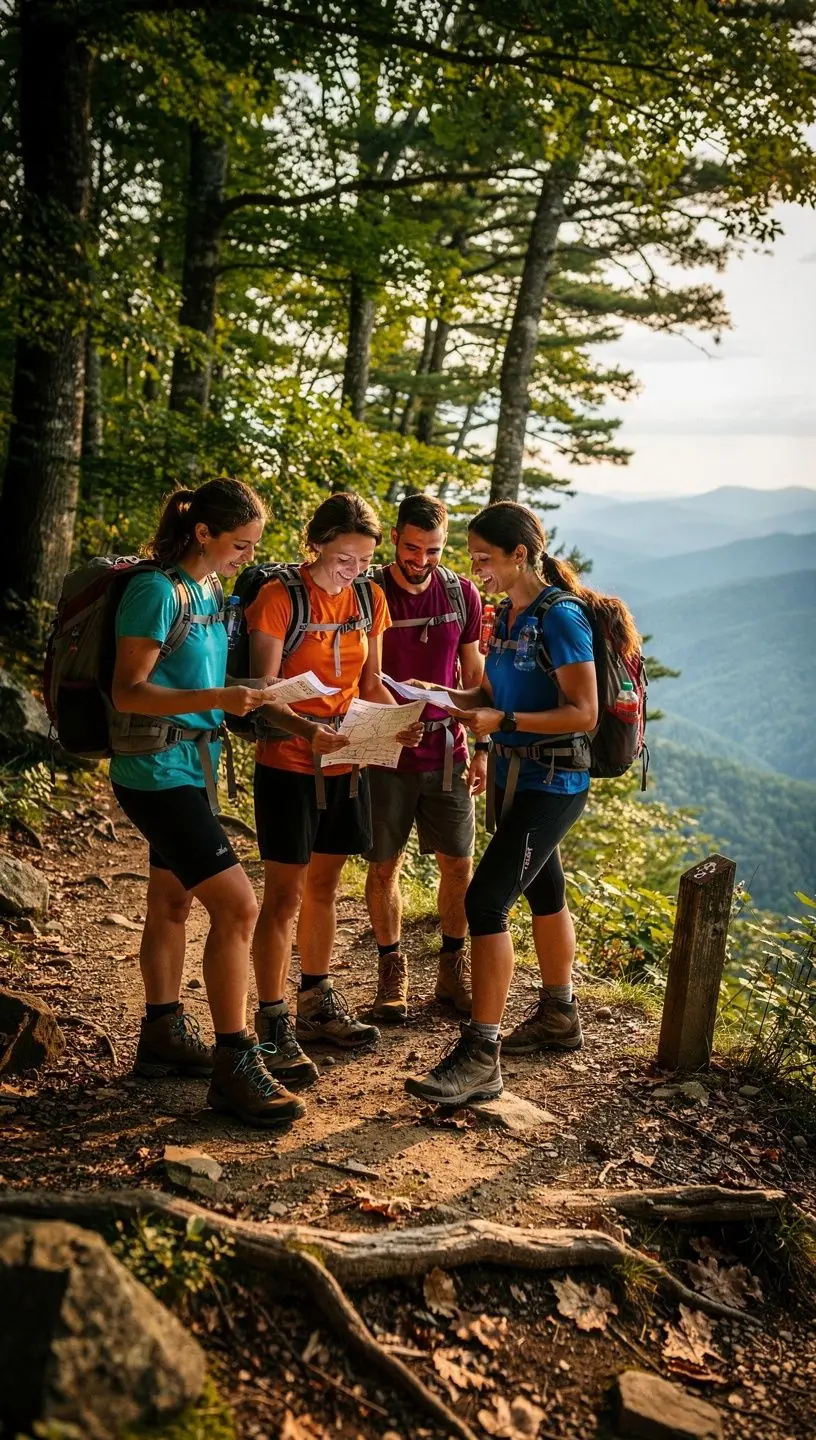 Rodzina ciesząca się wspólną wycieczką po lokalnych atrakcjach turystycznych.