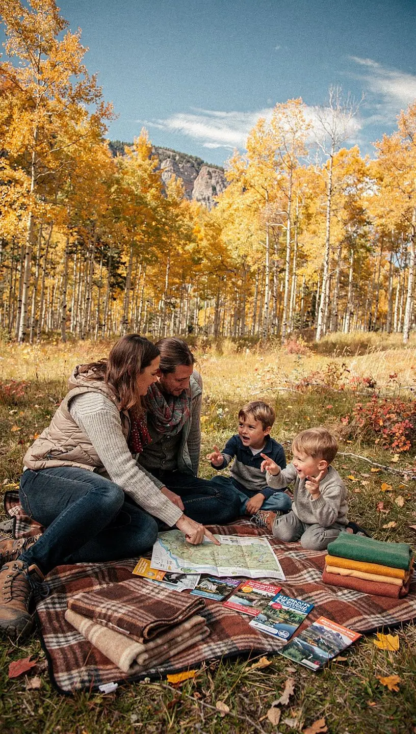 Planowanie trasy podróży po malowniczych szlakach USA z mapą i notatkami.